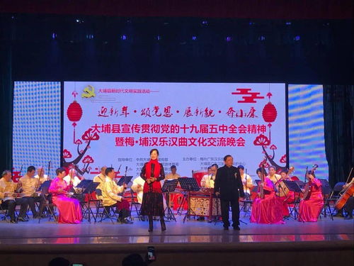 漢韻悠揚(yáng)頌時代，藝苑生輝譜新篇——大埔縣宣傳貫徹黨的十九屆五中全會精神暨梅埔漢樂漢曲文化交流晚會圓滿成功